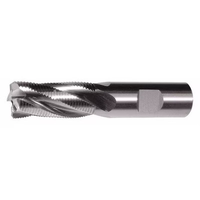 Cleveland C41124 4-Flute Pm+ Hss-E Square Cc Single Fine Roughing End Mill Ctd