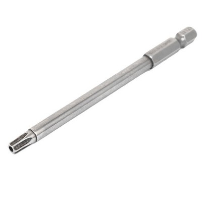 1/4'' Hex Shaft 100mm Long T27 Magnetic Safety Torx Screwdriver Tip