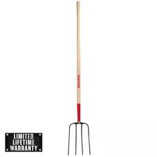 4-Oval Tine Manure Fork