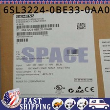 New Siemens 6SL3224-0BE33-0AA0 6SL3 224-0BE33-0AA0 1 Year Warranty Fast Shipping