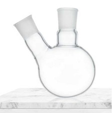 Transparent Quartz Flask 50ml-1000ml, High Temp Resistant, Lab Distillation