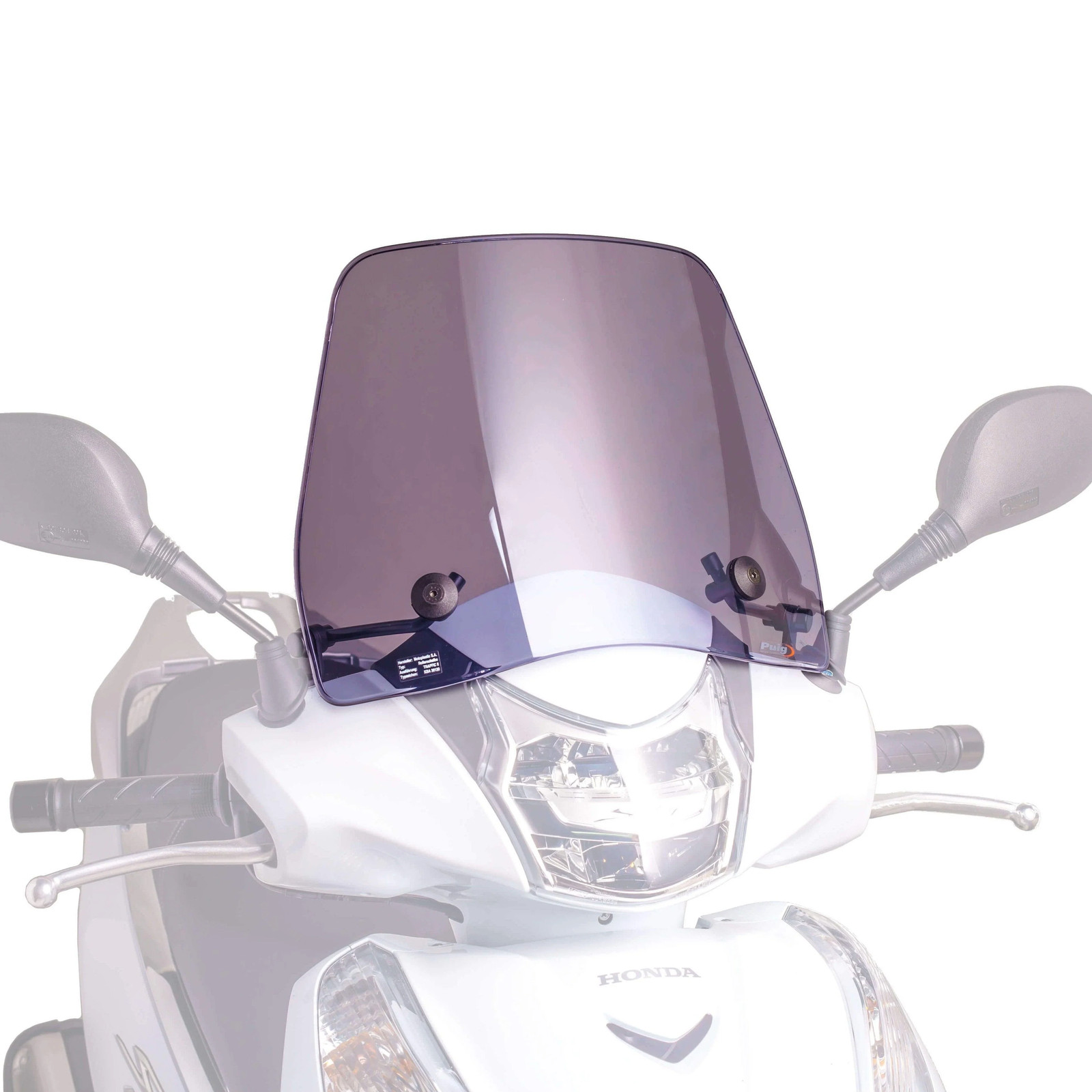 Puig Trafic Screen | Light Smoke | Honda SH 300i 2015>Current