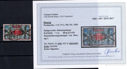 Gdansk 150I ABART Open Zero True Gest. BPP FIND 400EUR (CA8272)
