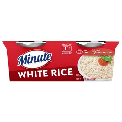 Microwaveable White Rice Cups Gluten Free