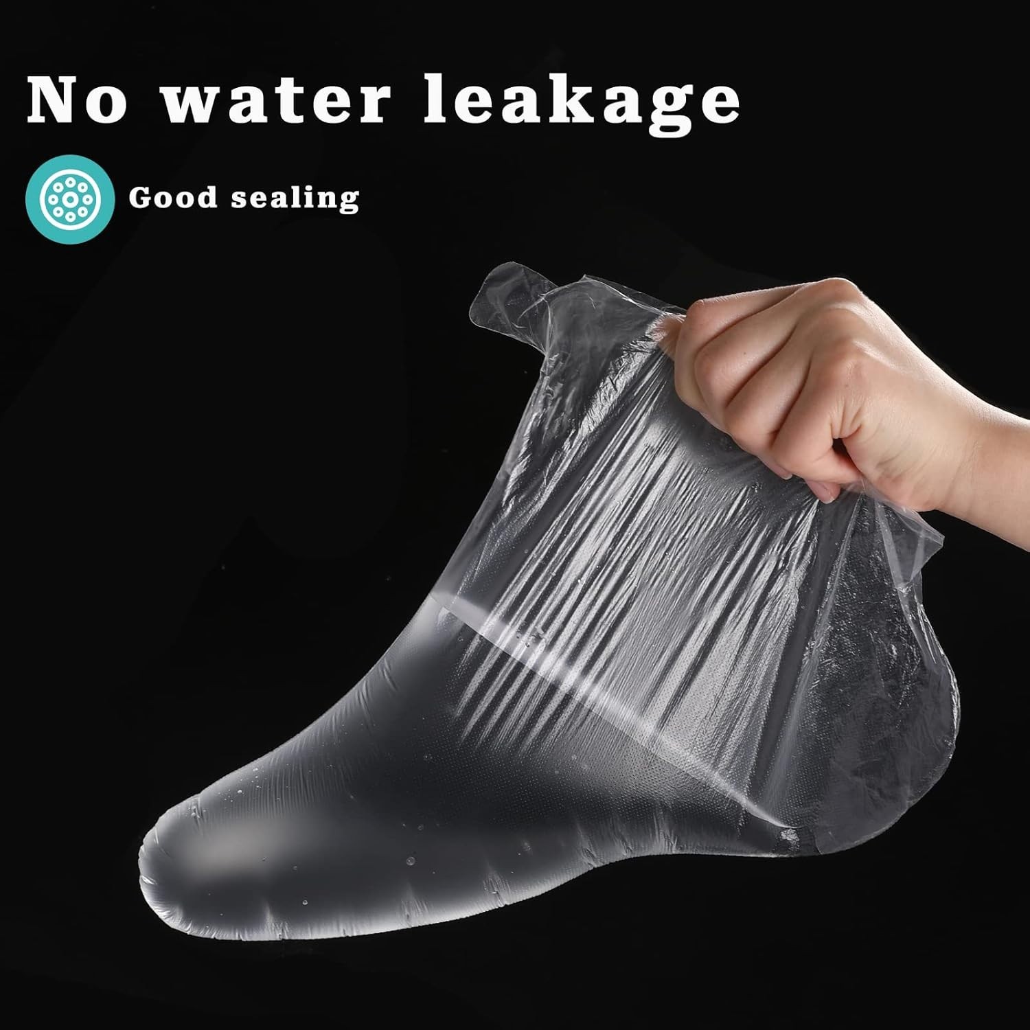 Paraffin Bath Liners for Foot, 100PCS Plastic Foot Covers Paraffin Bath Socks