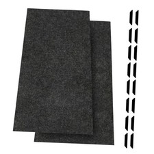 2 Pcs 36 X 60 Inch Oil Spill Mat for Under Car Driveway,Oil Leaks Absorbent