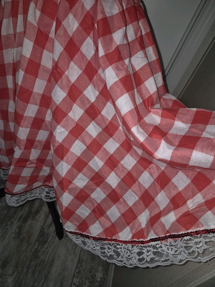 De Colección Leo's Ropa de Baile Rojo y Blanco 2 Piezas Talla 12A Conjunto Foto 4 de 4