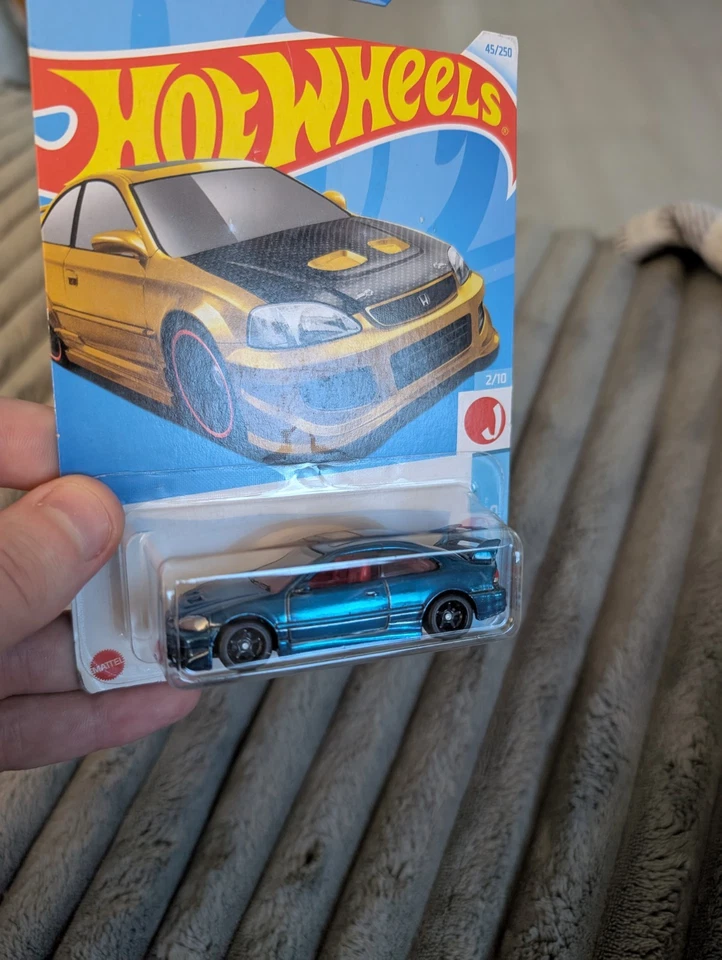 Pintura Spectraflame Hot Wheels Honda Civic SI Super Custom Treasure Hunt  Foto 2 de 4
