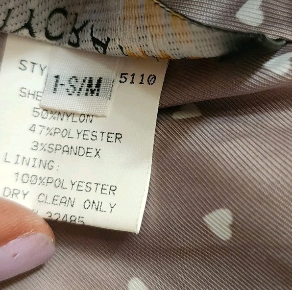 Mycrapac Women's Jacket Size Small/Medium Yellow … - image 10