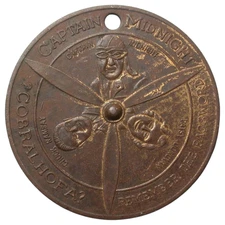 Captain Midnight Good Luck Spinner Token