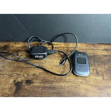 Pantech Breeze III AT T Flip Phone Gray Large Buttons Simple Design