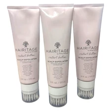 Scalp Exfoliator for Dry and Sensitive Scalp Hairitage Restart Button 3 PACK