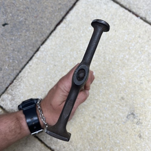 Square & Round Planishing Panel Beater Body Repair Curved Face Dinging Hammer - Picture 14 of 16