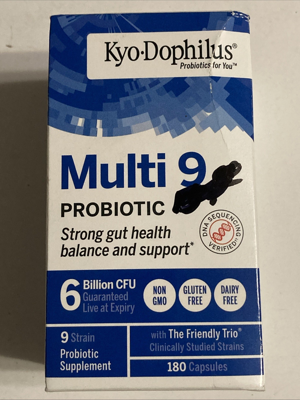 Kyo-Dophilus®, Multi 9 Probiotic, 180 Capsules Brand New EXP 07/2027