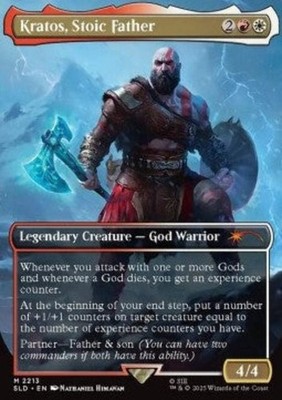 Kratos, Stoic Father - Secret Lair Drop Series: Secret Lair x PlayStation (Mythi