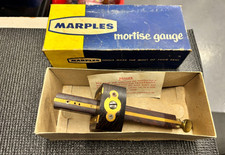 Vintage Marples Mortise Gauge No 2120 in original box