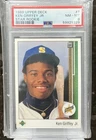 1989 Upper Deck Ken Griffey Jr Star Rookie #1 PSA 8 Seattle Mariners