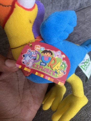 Dora The Explorer Senor Toucan Mini Plush Rare Nick Jr Nickelodeon Gund 2002 - Picture 7 of 11