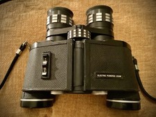 Rare Sears Model 6274 Wide Angle Battery Electric Zoom Binoculars Japan 7x15