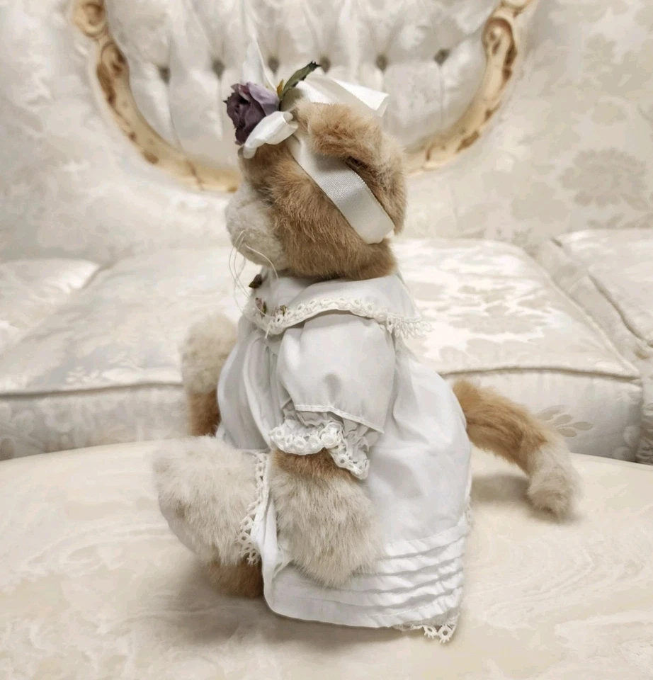 Bearington Collection Poseable Plush Cat Rare - Image 3 of 4