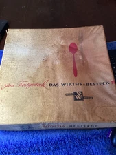 Vintage Zum Festgedeck Das Wirth’s -Besteck Solingen Rostfrei 24 Piece Cutlery S