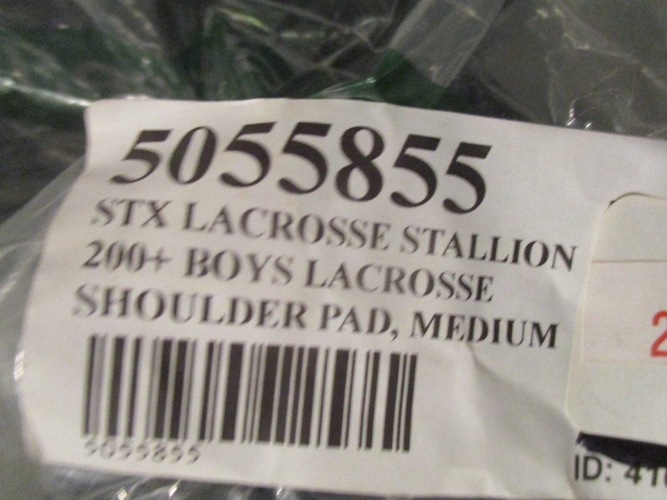 STX Stallion 200 Lacrosse LAX Chest Pad & Shoulder Pads Youth Medium