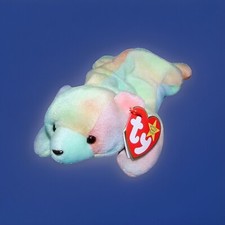    TY Beanie Baby - SAMMY the Bear 8.5 inch NMWMTS PE PELLETS