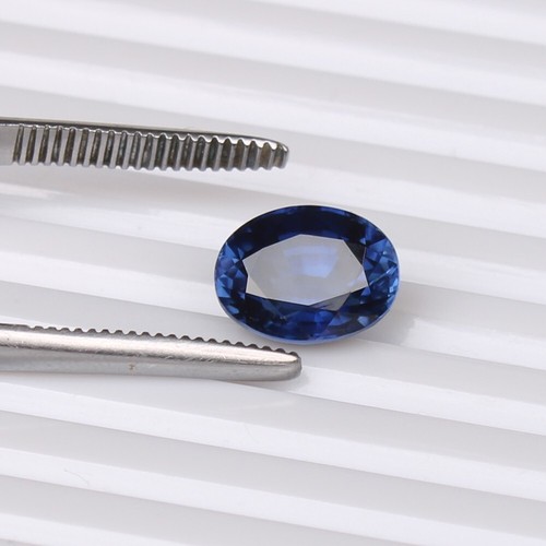 Saphir Bleu Naturel Du Montana 20,75 Ct - Ovale, Non Chauffé, Certifié GDL, Qualité AAA+