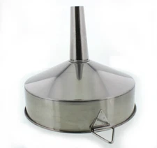 Stainless Steel Wide Industrial Kitchen Large Funnel 6/8/9/12" w/ Screen Filter