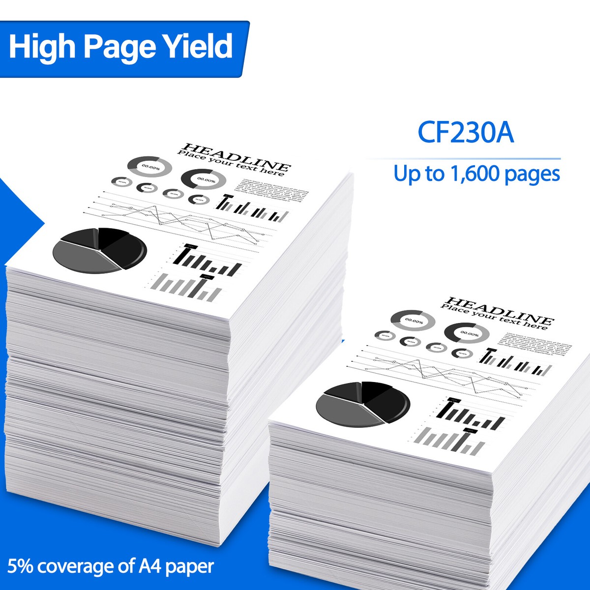 Toner 30a Cf230a Pro M203dw Pro Mfp M227fdw Con Chip Tinta Negro