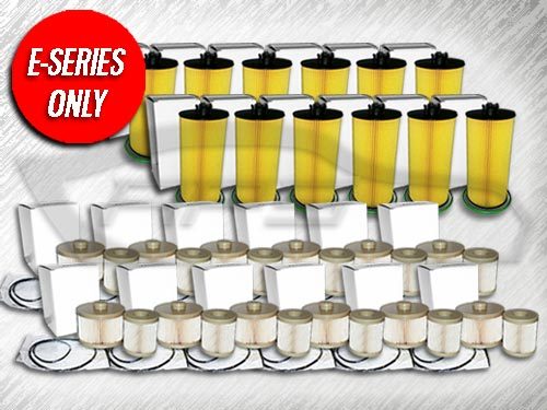 6.0L TURBO DIESEL 12 OIL & 12 FUEL FILTER KITS FOR E SERIES - REPLACES FD4606 - Bild 2 von 6