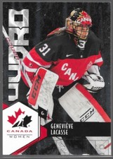 15/16 UD Team Canada Juniors Hydro Genevieve Lacasse H-49