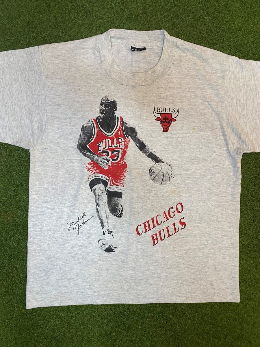 Michael Jordan Chicago Bulls Tシャツビンテージ Michael Jordan NBA Graphic Tee Shirt Chicago Bulls Retro