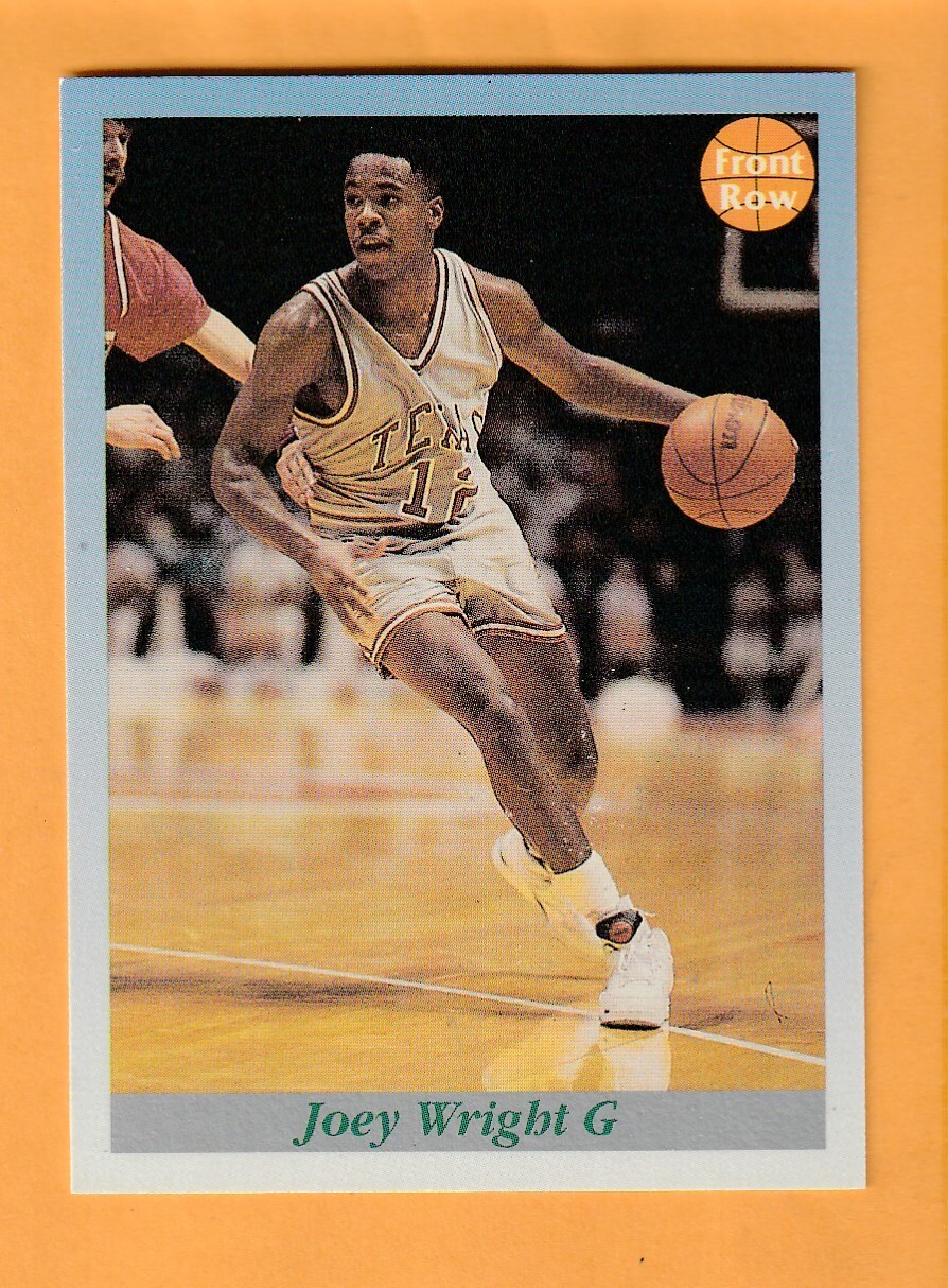 Joey Wright Texas Longhorns 1991-92 Front Row Premier #58 Hammond Indiana