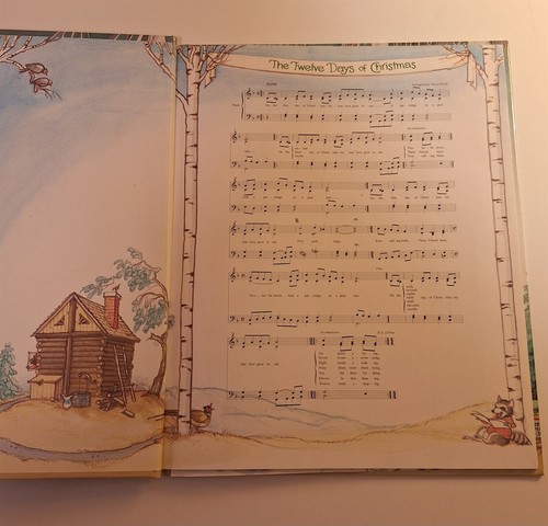 Hilary Knight's The Twelve Days of Christmas 2001 Picture Book Hardcover - Foto 2 di 8