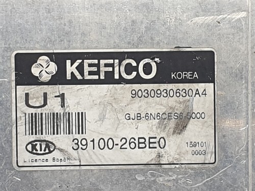 2006 Kia Rio MT ECM Engine Control Unit ECU 3910026BE0 OEM 323s1a3b3 - Picture 2 of 6