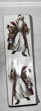 2 Sheets Gifted Line John Grossman Christmas Santa And His Presents Stickers
