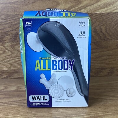 Wahl 4120-600 All Body Powerful 2 Speed Therapeutic Vibratory Massager |  eBay