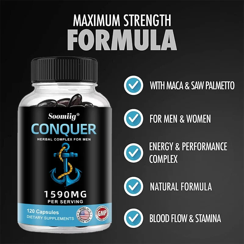 Testosterone Booster 1590mg with Tribulus Terrestris, Maca, Horny