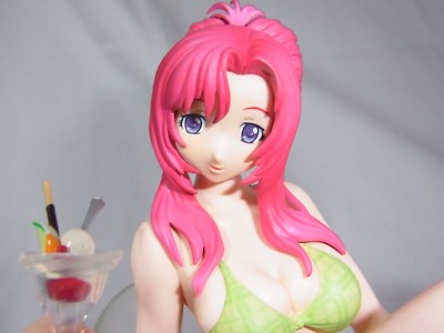 Figurine Bandai PVC 17cm - Onegai Teacher Mizuho Kazami Maillot De Bain Ver.2