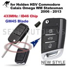 <!--F#f_0-->Suits for Holden Commodore SS SV6 Calais Berlina WM Statesm Flip Remote Key GM45 (For: Holden Calais)<!--F/-->