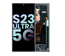 OLED Assembly With Frame Compatible For Samsung Galaxy S23 Ultra 5G