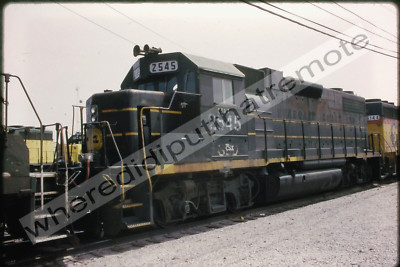 Original Slide Seaboard Coast Line SCL 2545 EMD GP38-2 Proviso ILL 2-93 (3V) (I8