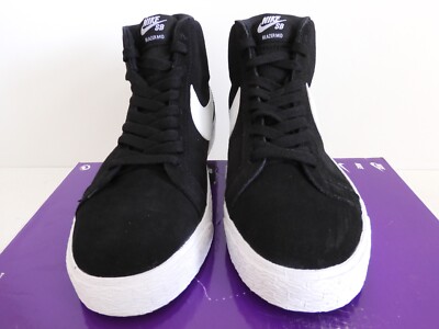NIKE SB BLAZER ZOOM MID26.5 黒白864349-002 NIKE SB ZOOM BLAZER MID BLACK-WHITE-WHITE-WHITE SZ 8.5 [864349-002