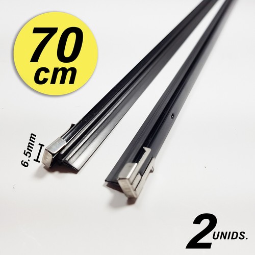 2x700mm Gomas de repuesto de Goma escobilla Universal MONTALIN | eBay