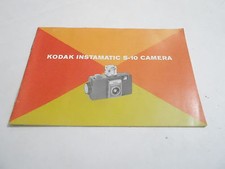 1950s/1960s CAMERA manual 2 - KODAK INSTAMATIC S-10