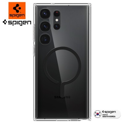 Spigen Handyhülle für Samsung Galaxy S23 Ultra Schutzhülle Magsafe OneTap Ring