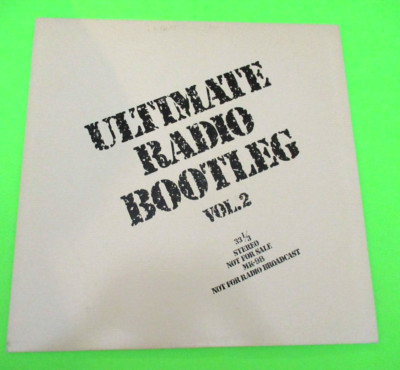 ULTIMATE RADIO BOOTLEG VOL 2 JIMI FOX  LP PROMO COPY PROMOTIONAL
