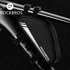 NEW ROCKBROS Bike Frame Bag Small Triangle Bike Pouch Bicycle Storage Bag 0.7L
