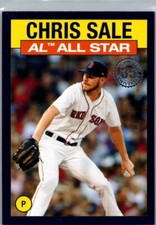 2021 Topps #86AS-13 Chris Sale 1986 Topps 35th Anniversary All-Stars Blue